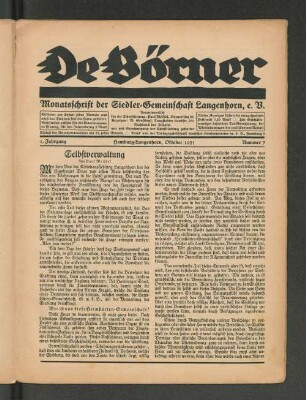 Selbstverwaltung