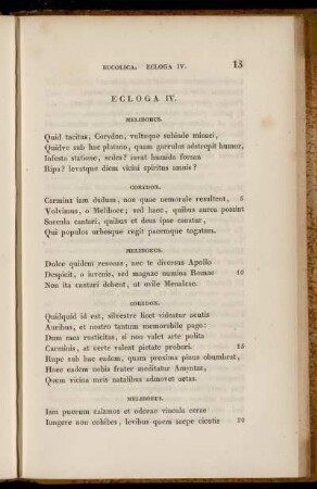 Ecloga IV.