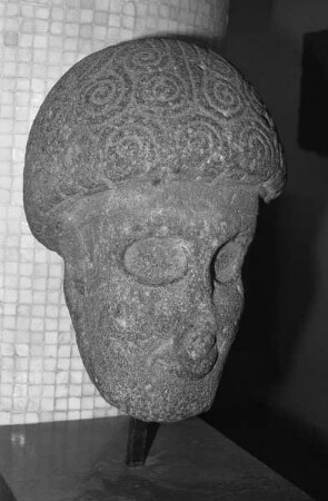 Kopf einer Skulptur