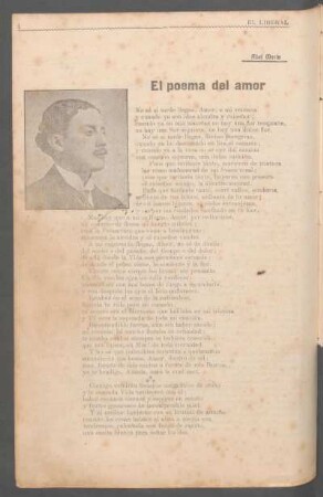 El poema del amor - [Incompleta, ya que el original está dañado]