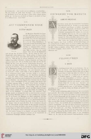 Auf verbotenem Wege