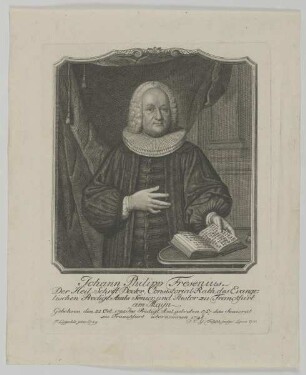 Bildnis des Johann Philipp Fresenius