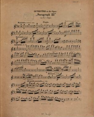 Ouverture : zu Paragraph 3