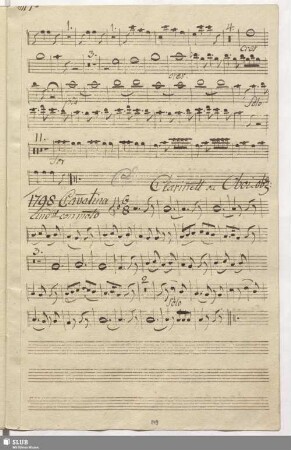 1798. Cavatina: Lilla mia dove sei / Martín y Soler, V.