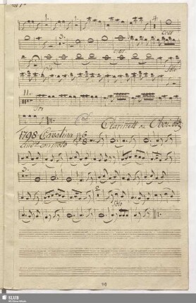 1798. Cavatina: Lilla mia dove sei / Martín y Soler, V.