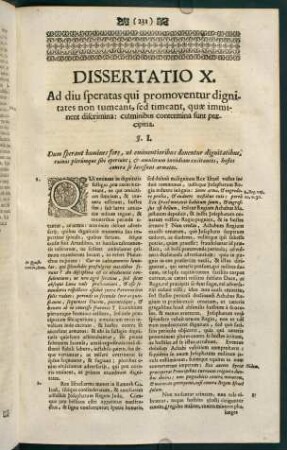 231-249, Dissertatio X.