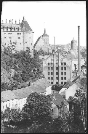 Bautzen. Schloss, Michaelskirche, Alte Wasserkunst, Kunstmühle