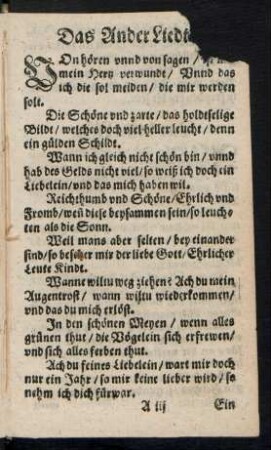 Das Ander Liedt