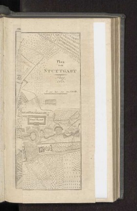 Plan von Stuttgart. Prag 1813.