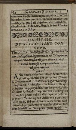 Caput IIX. De Syllogismo Connexo