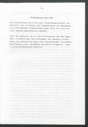 Studienreise