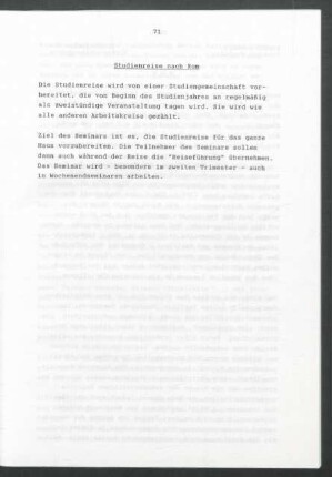 Studienreise