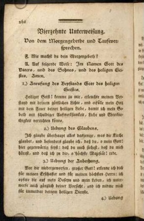 262-281, Lebenspflichten eines Kindes nach der ersten Kommunion: 14. Unterweisung - 19. Unterweisung