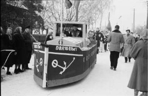 Bad-Schandau-Prossen. Schifferfastnacht, Straßenumzug