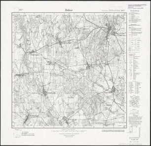 Meßtischblatt 2457 : Daber, 1929 : Daber. - Hrsg. 1892, einz. Nachtr. 1929. - 1:25000. - [Berlin]: Reichsamt für Landesaufnahme, 1929. - 1 Kt.