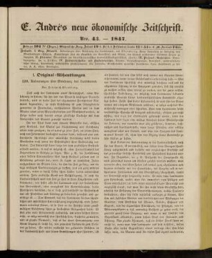 Nro. 43. - 1847