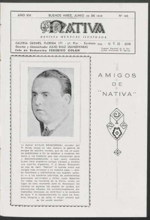 16.1939=Nr. 186: Nativa, 16.1939=Nr. 186