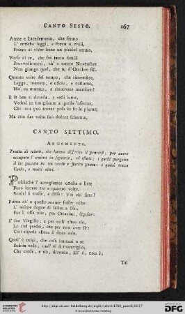 Canto settimo