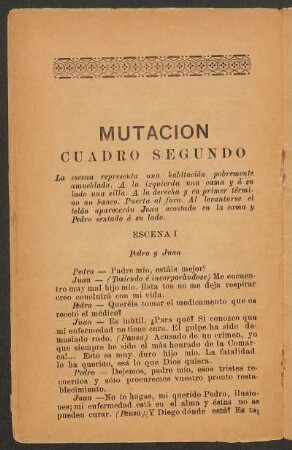 Cuadro segundo