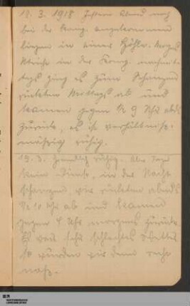 18. - 31. März 1918