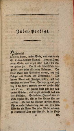 Ludwig Theobul Kosegarten's drey Gelegenheits-Predigten : 1) Antritts-Predigt zu Altenkirchen auf der Halbinsel Wittow. 2) Erste Ufer-Predigt auf dem Vorgebürge Arkona. 3) Jubel-Predigt. Gehalten am hundertjährigen Gedächnißtage des im Jahr 1593 in Schweden gesezlich eingeführten Lutherthums