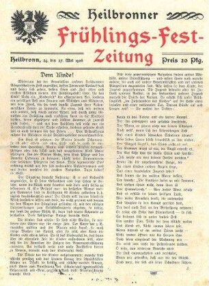 Heilbronner Frühlings-Fest-Zeitung