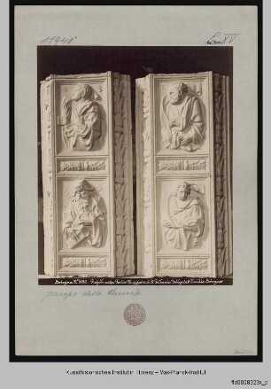 Hauptportal von San Petronio : Reliefs im rechten Gewände