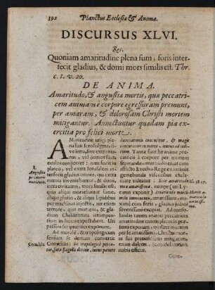 Discursus XLVI. Res.