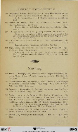 Nachtrag (Nr. 545-573)