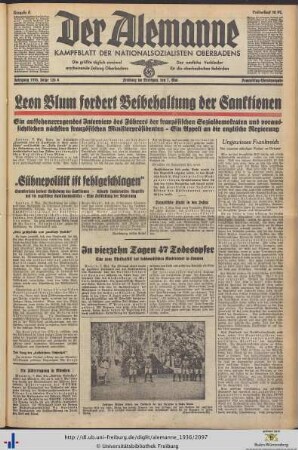 07.05.1936 (Donnerstag-Abendausgabe)