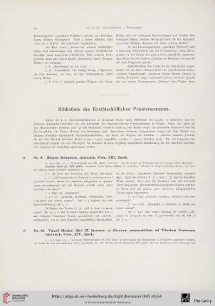 Bibliothek des fürstbischöflichen Priesterseminars