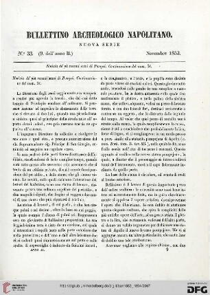 Nr. 33 (Novembre 1853)
