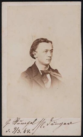 Porträt Gustav Rumpel (1844-1904; Baurat)