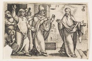 Die Pharisäer wollen Christus steinigen