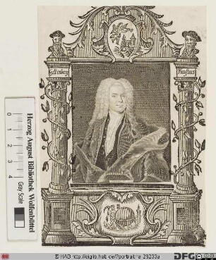 Bildnis Johann Ludwig Gleditsch
