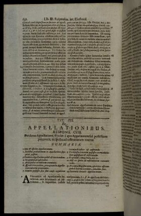 Tit. XIII. De Appellationibus.