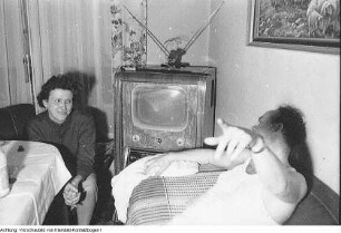 Geburtstag von Dorle (Dora Höhne) - Mutter von Ingrid, 1958