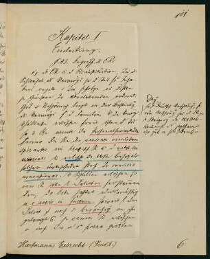 101-116, Kapitel I: Einleitung