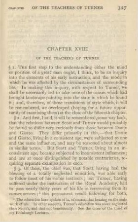 Chapter XVIII. - Of the teachers of Turner