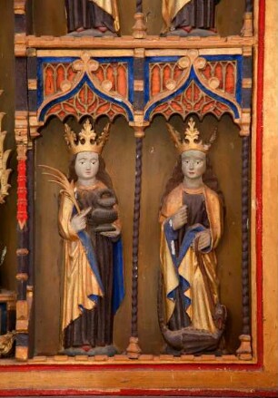 Altar — Heilige Dorothea un d heilige Margareta