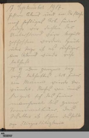 17. - 30. September 1917