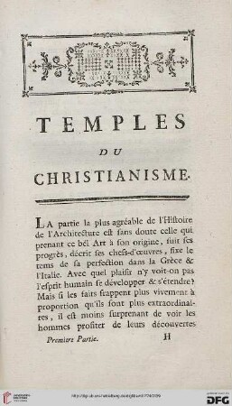 Temples du Christianisme
