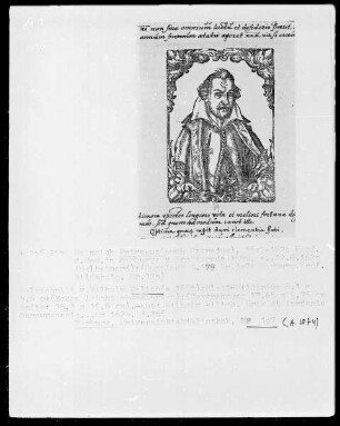 Heinrich Petraeus (auch Petrejus), Marburger Professor der Medizin