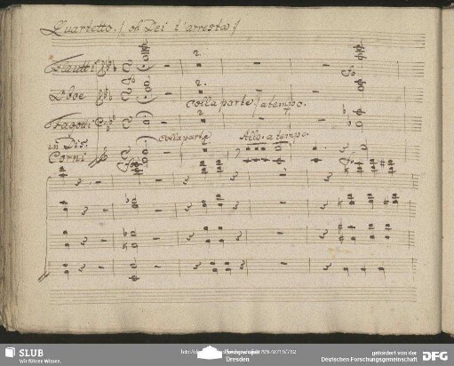 Quartetto (fl, ob, fag, cor)