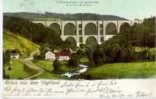 Die Elsterthalbrücke im Vogtland