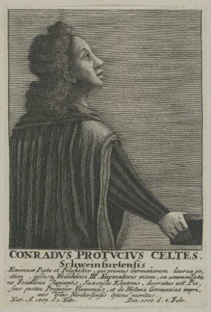 Bildnis des Conradus Celtes