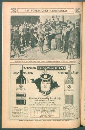 Las poblaciones hambrientas - [Fotografía]