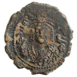 Münze, 10 Nummi, 593 / 594