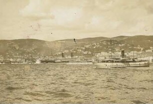 Italien, Triest, Küsten- und Hochseepassagierdampfer