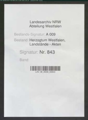 Rezeß der Landstände betr. die Bewiligung einer außerordentlichen Kriegssteuer